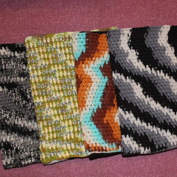 💥 Nirvanna Merino Wool B&W Marbled Neckwarmer - Picture 3 of 3